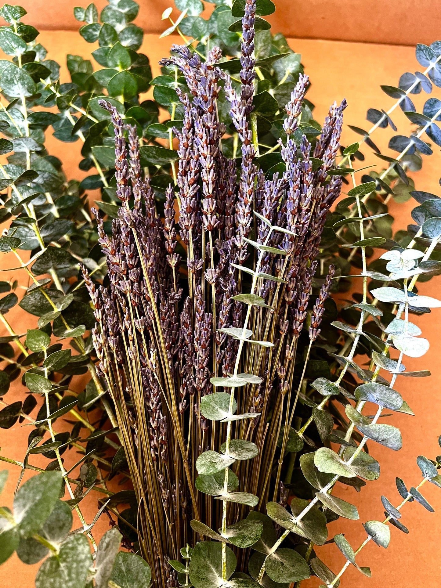 Eucalyptus Dried Lavender Bundle Decor Shower Aroma Therapy, Spa, Natural Decongestant, Fragrance, Wedding Greenery  Wedding Valentines Gift